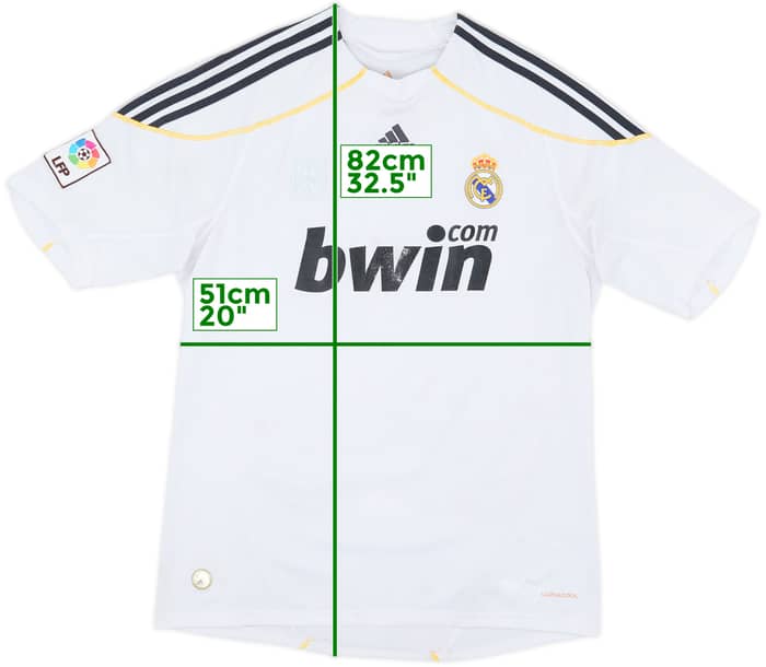 2009-10 Real Madrid Home Shirt - 5/10 - (L)