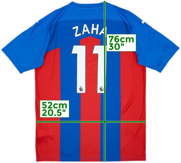 2020-21 Crystal Palace Home Shirt Zaha #11 - 9/10 - (L)