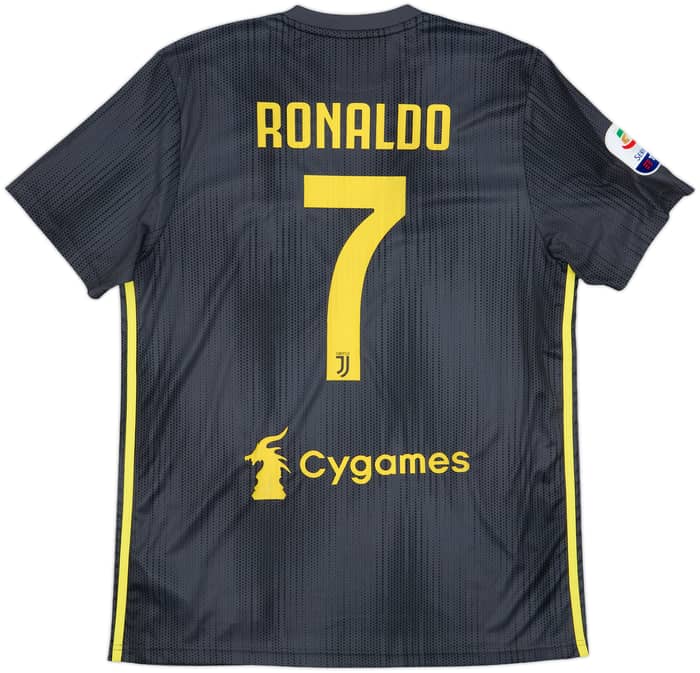 2018-19 Juventus Third Shirt Ronaldo #7 - 8/10 - (L)