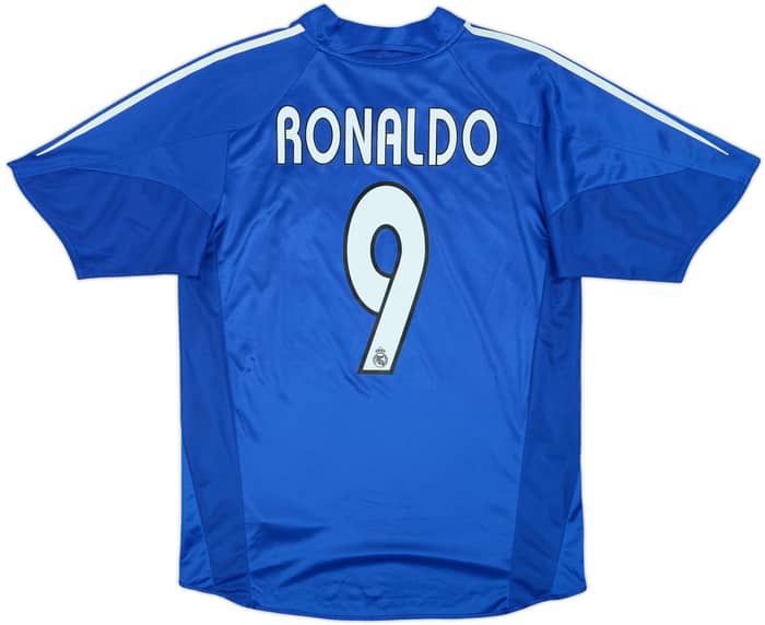 2004-05 Real Madrid Third Shirt Ronaldo #9 - 8/10 - (M)