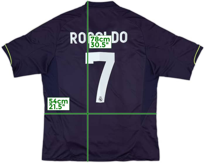 2012-13 Real Madrid Away Shirt Ronaldo #7 - 6/10 - (XL)