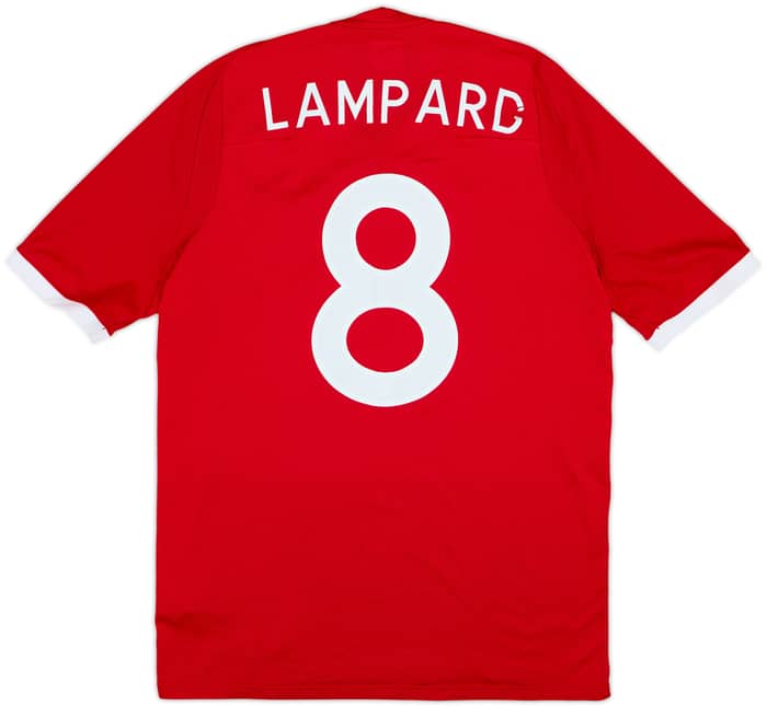 2010-11 England Away Shirt Lampard #8 - 5/10 - (M)