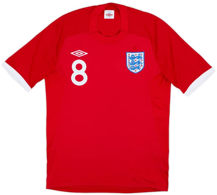 2010-11 England Away Shirt Lampard #8 - 5/10 - (M)
