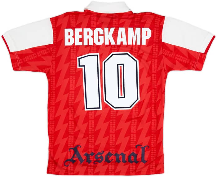 1994-96 Arsenal Home Shirt Bergkamp #10 - 8/10 - (M)