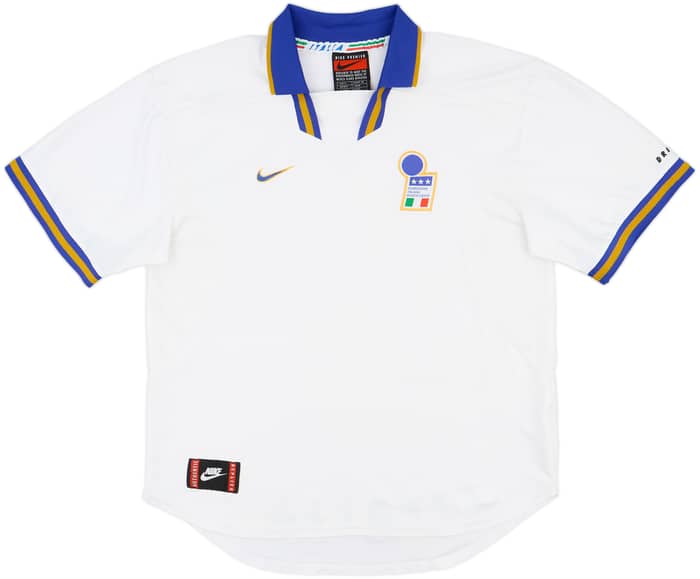 1996-97 Italy Away Shirt - 8/10 - (XL)