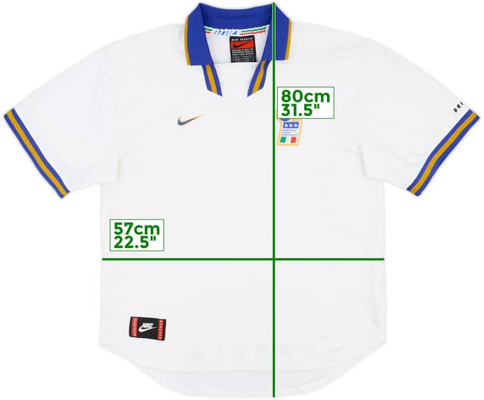 1996-97 Italy Away Shirt - 8/10 - (XL)