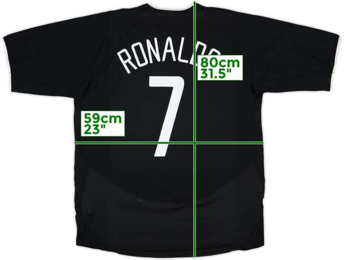 2003-05 Manchester United Away Shirt Ronaldo #7 - 6/10 - (XXL)