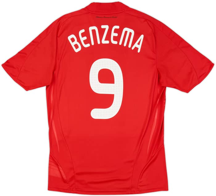 2007-08 France Away Shirt Benzema #9 - 7/10 - (L)