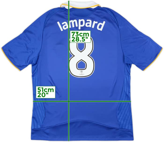 2008-09 Chelsea Home Shirt Lampard #8 - 8/10 - (L)