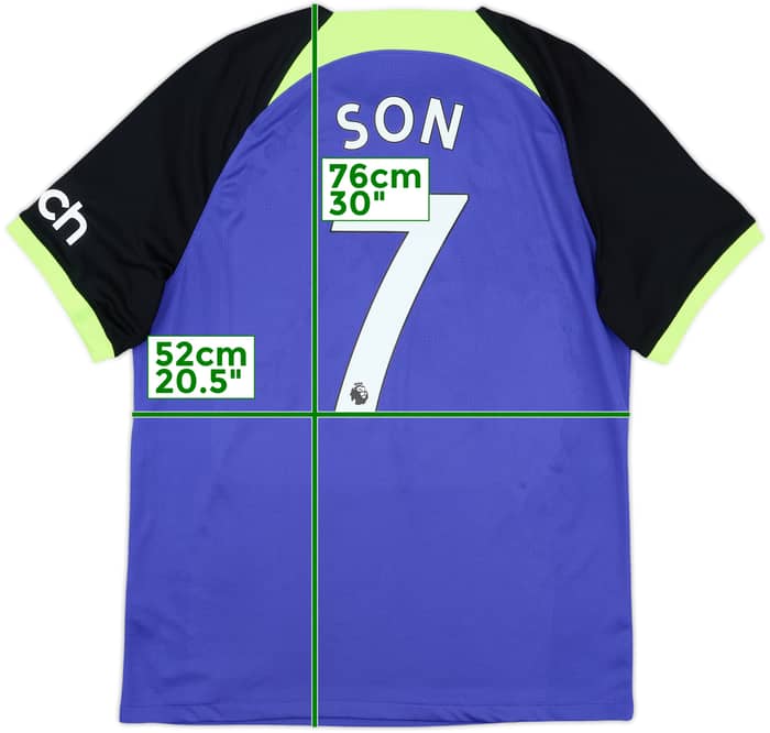 2022-23 Tottenham Away Shirt Son #7 - 8/10 - (L)