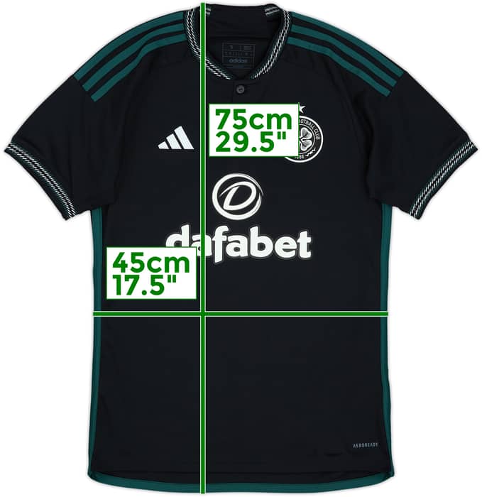 2023-24 Celtic Away Shirt - 9/10 - (S)