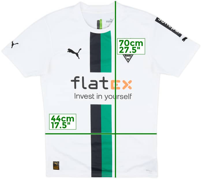 2022-23 Borussia Monchengladbach Home Shirt - 9/10 - (S)