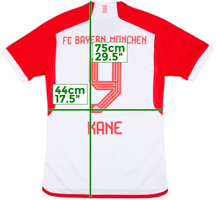 2023-24 Bayern Munich Home Shirt Kane #9 - 10/10 - (S)