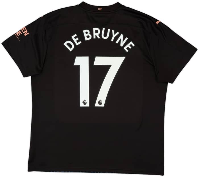 2020-21 Manchester City Away Shirt De Bruyne #17 - 8/10 - (XXL)