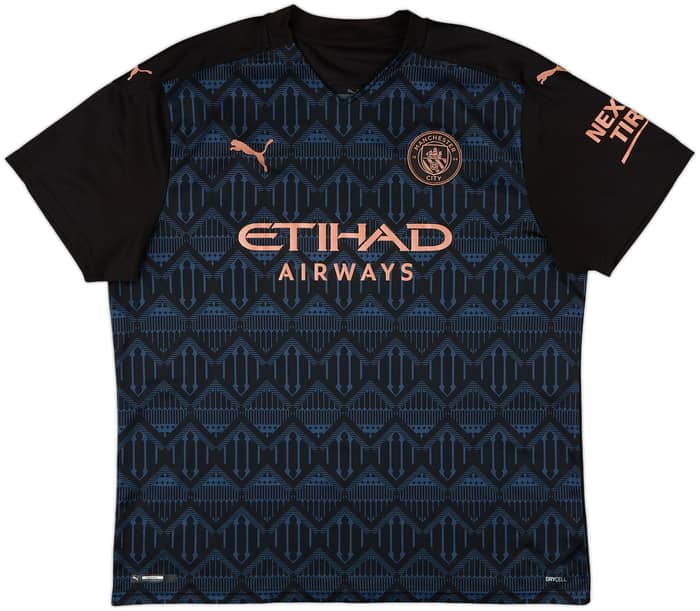 2020-21 Manchester City Away Shirt De Bruyne #17 - 8/10 - (XXL)