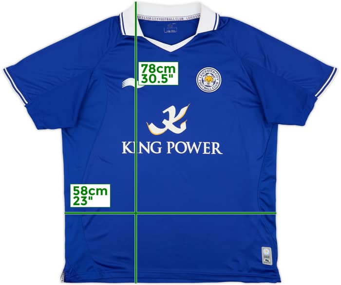 2011-12 Leicester City Home Shirt - 7/10 - (L)