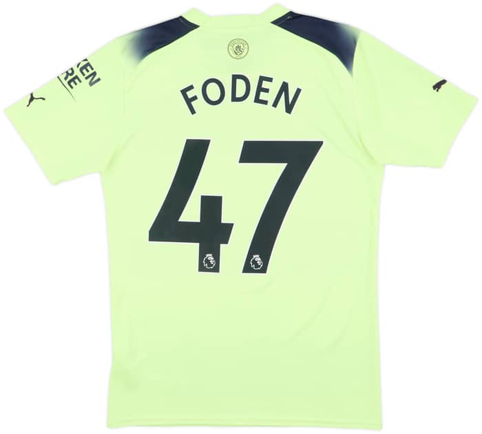 2022-23 Manchester City Third Shirt Foden #47 - 8/10 - (S)