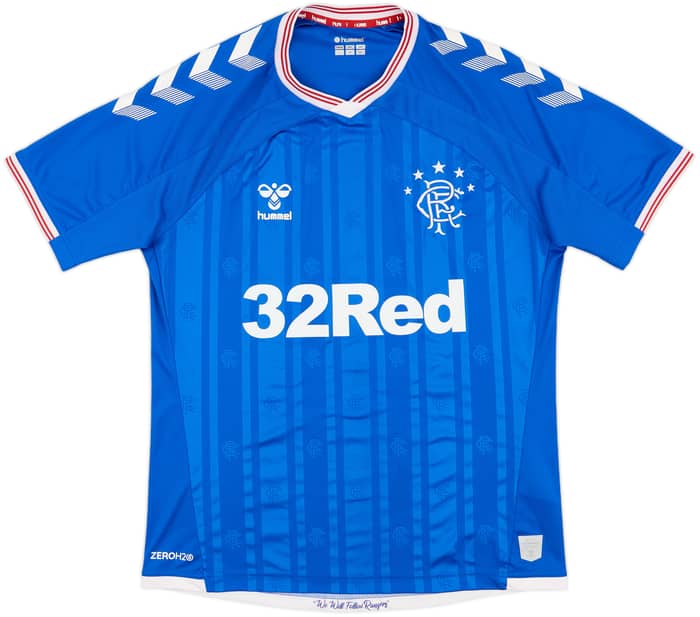 2019-20 Rangers Home Shirt - 10/10 - (L)
