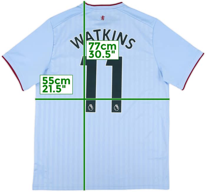 2022-23 Aston Villa Away Shirt Watkins #11 - 10/10 - (L)