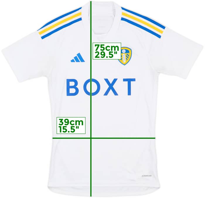 2023-24 Leeds United Home Shirt - 5/10 - (XS)