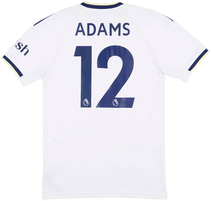 2022-23 Leeds United Home Shirt Adams #12 - 7/10 - (XS)