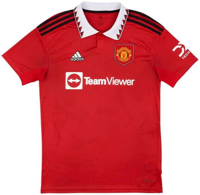 2022-23 Manchester United Home Shirt Ronaldo #7 - 6/10 - (M)