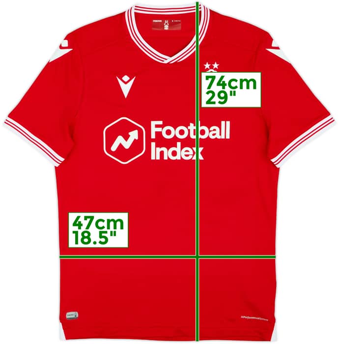 2020-21 Nottingham Forest Home Shirt - 8/10 - (S)