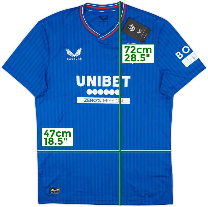 2023-24 Rangers Home Shirt (S)