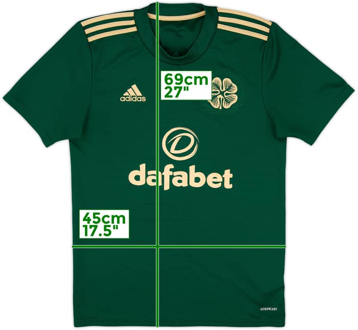 2021-22 Celtic Away Shirt - 7/10 - (S)