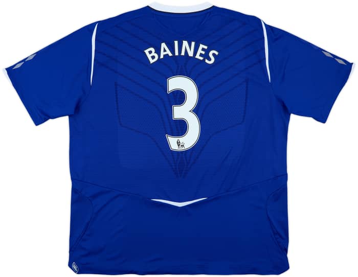 2008-09 Everton Home Shirt Baines #3 - 10/10 - (3XL)
