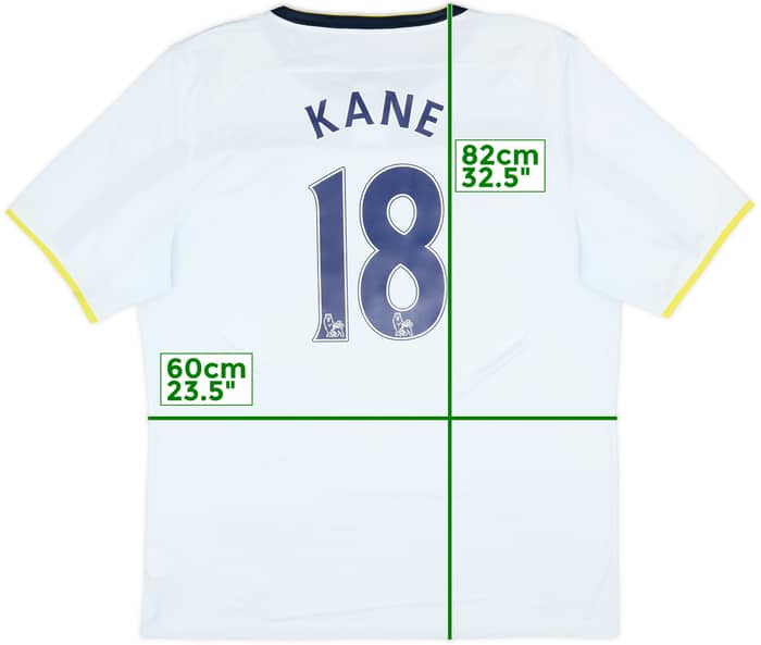 Camiseta de local del Tottenham 2014-15 Kane #18 - 7/10 - (3XL)