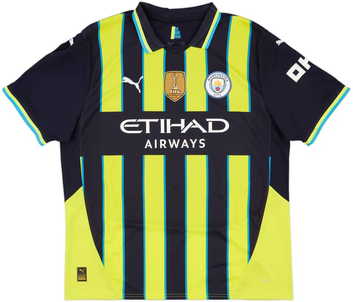 2024-25 Manchester City Away Shirt Haaland #9 - 10/10 - (XL)