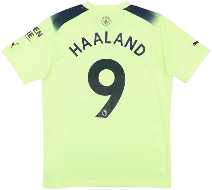 2022-23 Manchester City Third Shirt Haaland #9 - 10/10 - (M)