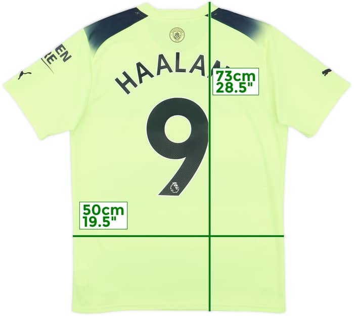 2022-23 Manchester City Third Shirt Haaland #9 - 10/10 - (M)