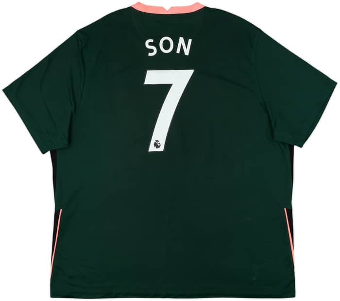 2020-21 Tottenham Away Shirt Son #7 - 9/10 - (3XL)