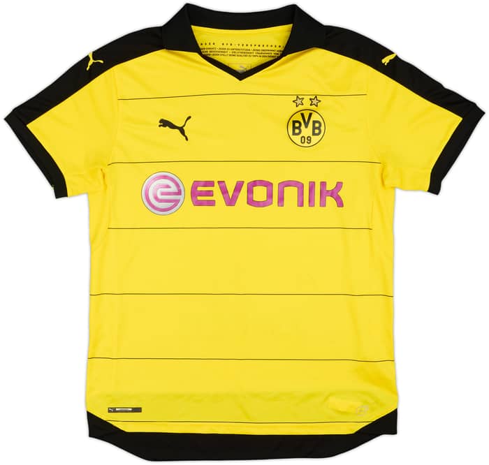 2015-16 Borussia Dortmund Home Shirt - 8/10 - (L)