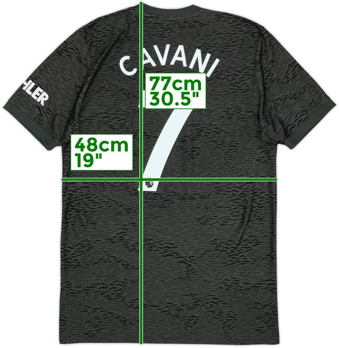 2020-21 Manchester United Away Shirt Cavani #7 - 5/10 - (M)