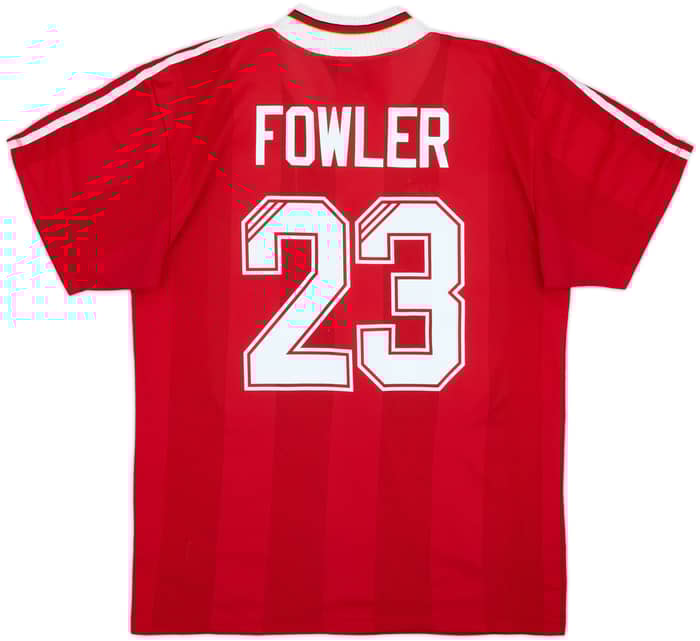 1995-96 Liverpool Home Shirt Fowler #23 - 6/10 - (M)