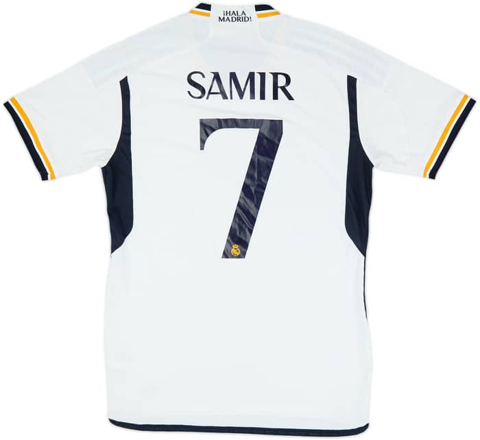 2023-24 Real Madrid Authentic Home Shirt Samir #7 - 8/10 - (M)