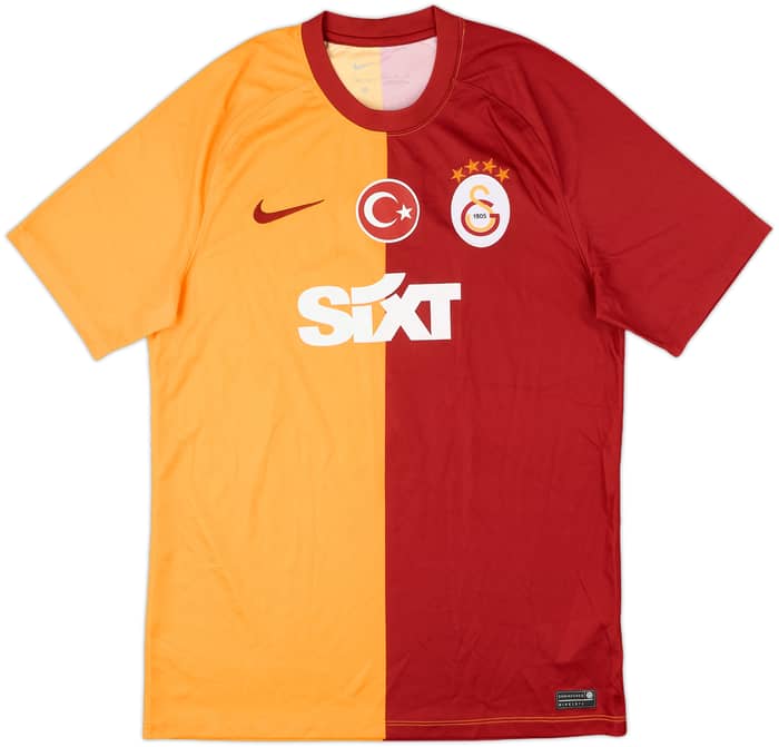 2023-24 Galatasaray Signed Home Shirt Icardi #9 - 8/10 - (M)
