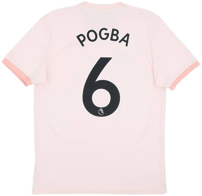 2018-19 Manchester United Away Shirt Pogba #6 - 6/10 - (M)