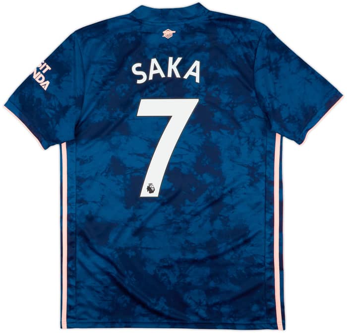 2020-21 Arsenal Third Shirt Saka #7 - 8/10 - (M)