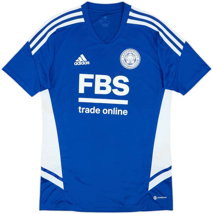 2022-23 Leicester adidas Training Shirt - 5/10 - (S)