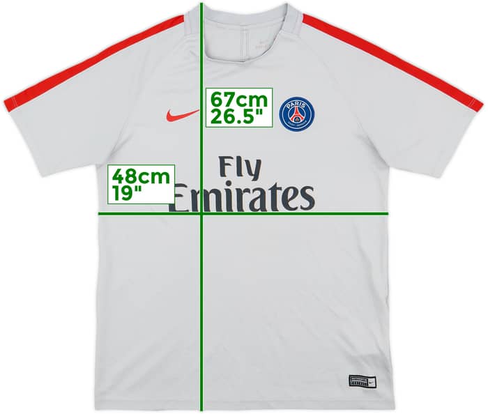 2017-18 Paris Saint-Germain Nike Training Shirt - 4/10 - (XL.Boys)