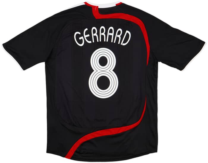 2007-08 Liverpool Third Shirt Gerrard #8 - 7/10 - (L)