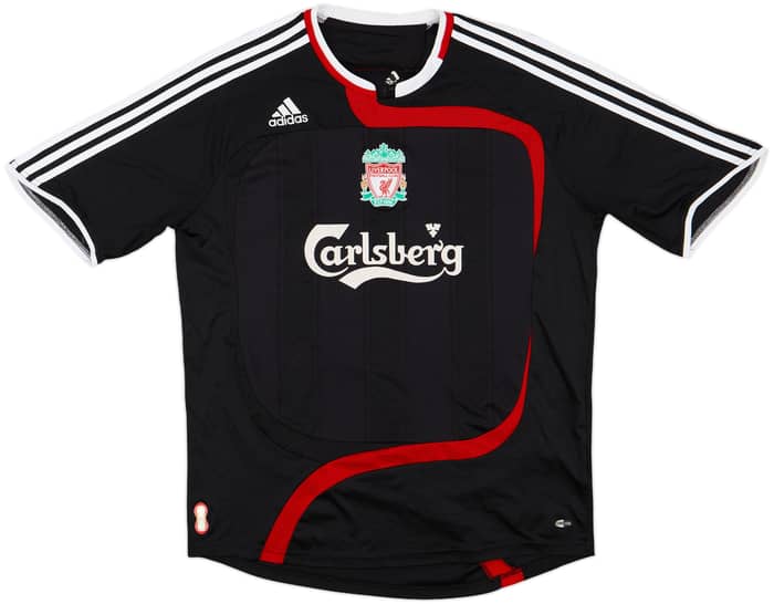 2007-08 Liverpool Third Shirt Gerrard #8 - 7/10 - (L)