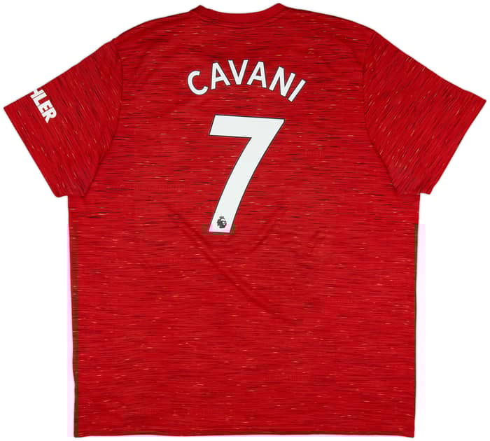 2020-21 Manchester United Home Shirt Cavani #7 - 6/10 - (3XL)