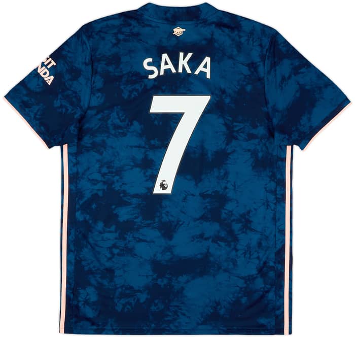 2020-21 Arsenal Third Shirt Saka #7 - 8/10 - (L)