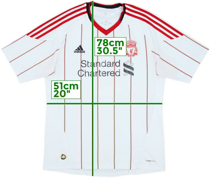 2010-11 Liverpool Away Shirt - 5/10 - (L)