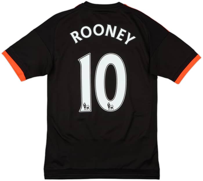 2015-16 Manchester United Third Shirt Rooney #10 - 7/10 - (XS)